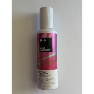 IGK Best Interest Deep Repair Air Dry Styler 5.0 fl oz 150 ml New